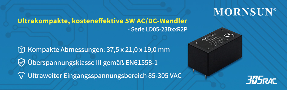 Mornsun Ultrakompakte, kostengünstige 5W AC/DC-Wandler Serie LD05-23BxxR2P.jpg