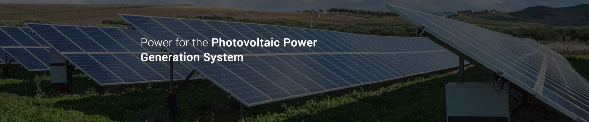 Power for the Photovoltaic Power Generation System